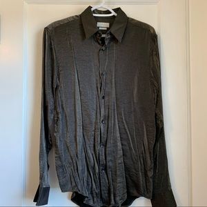Zara Gold Button Down Shirt